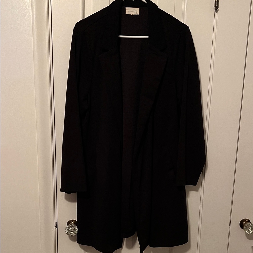 MELLODAY Elegant Black Women's Blazer